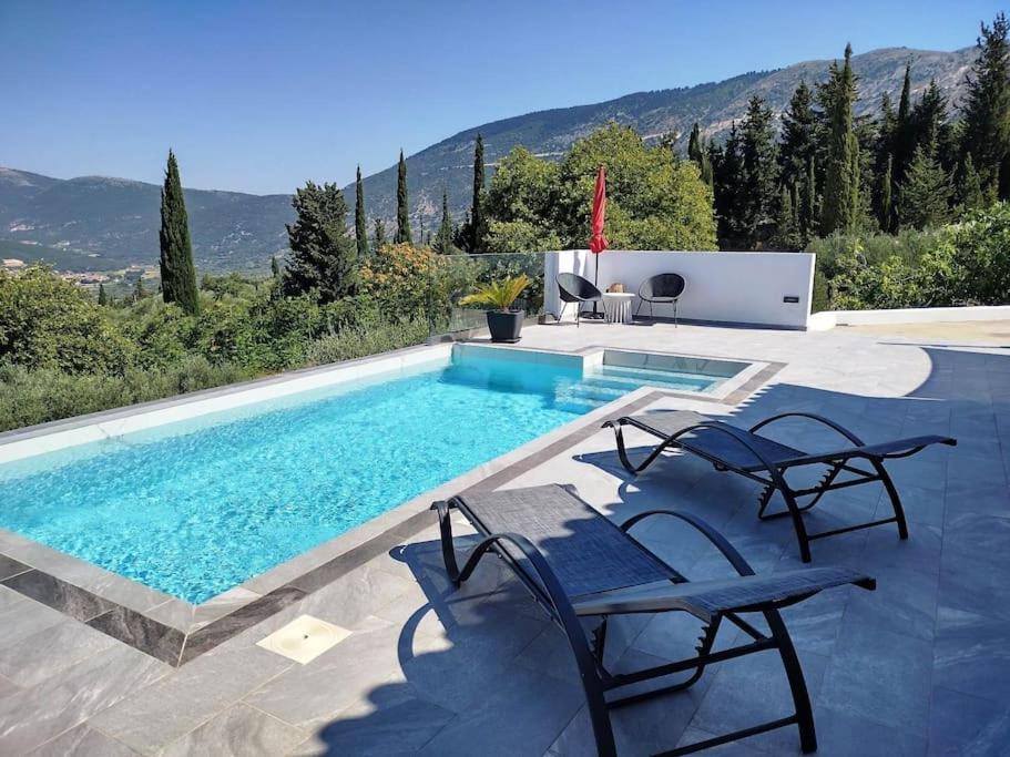 Villa Katerina Epanochori  Esterno foto